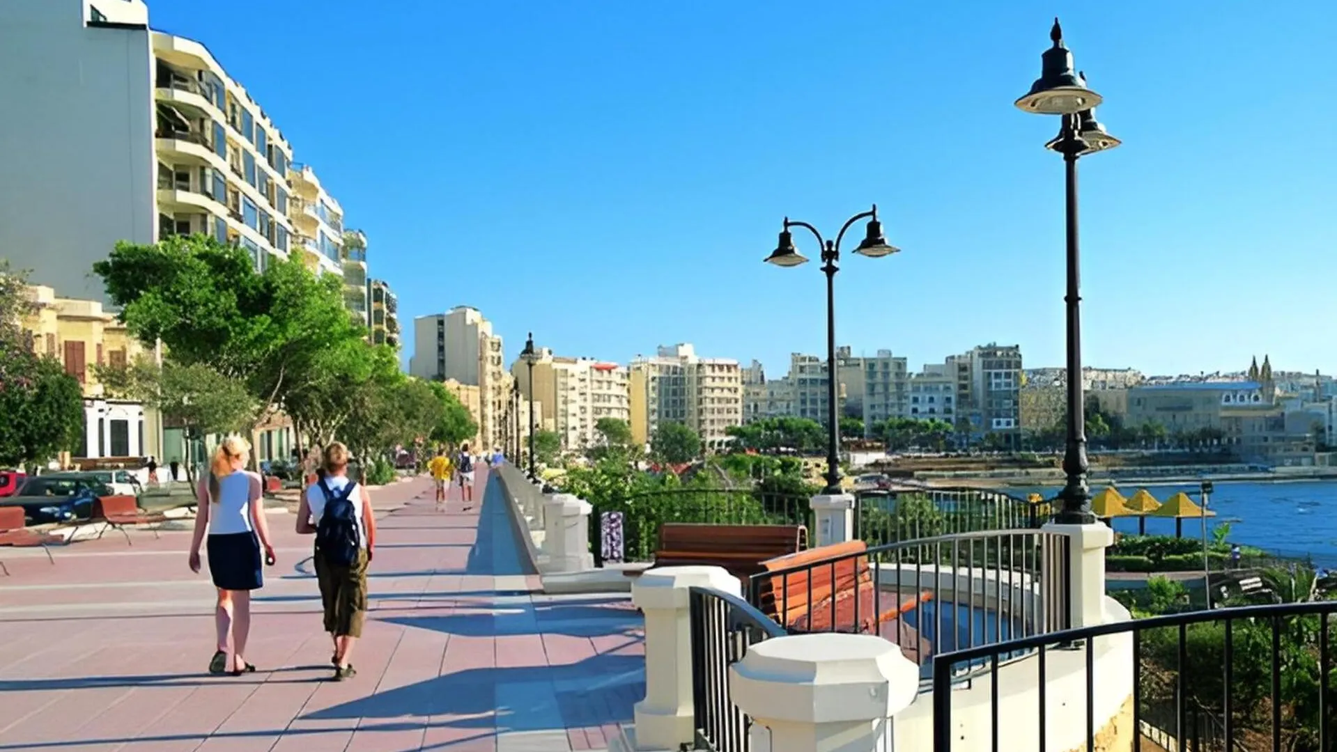 Cosy 1Br Getaway In Prime Sliema Location Apartment Malta